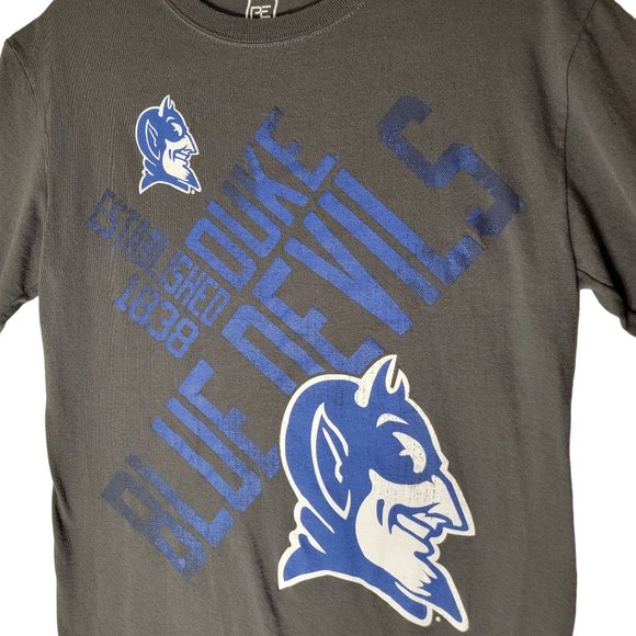 Proedge PE Duke Blue Devils Tshirt Tee Mens M Gray Logo Gray Short Sleeve - Picture 1 of 8